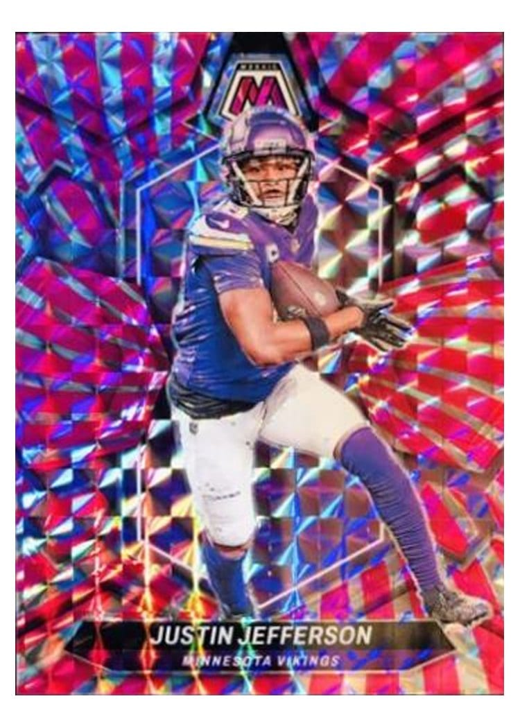 2024 Panini Mosaic Base Set Justin Jefferson #143 card