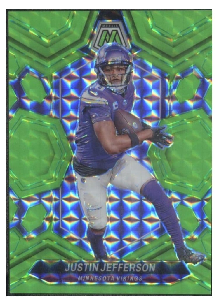 2024 Panini Mosaic Base Set Justin Jefferson #143 card