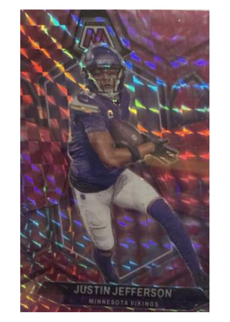 2024 Panini Mosaic Base Set Justin Jefferson #143 card