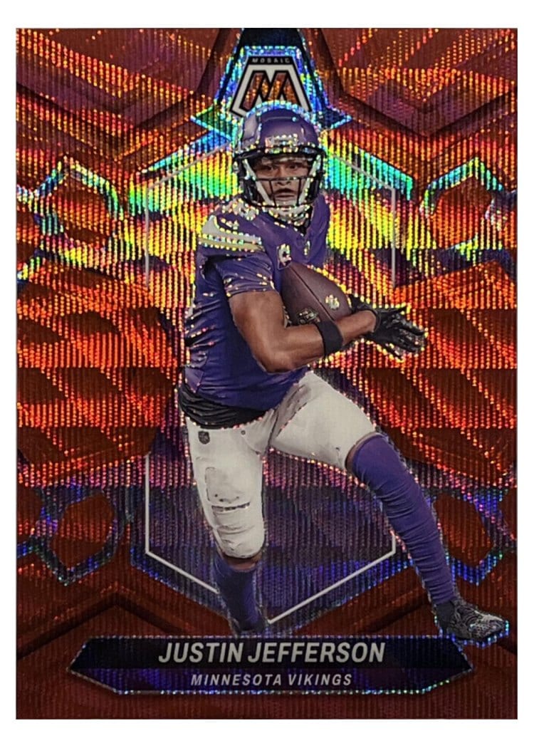 2024 Panini Mosaic Base Set Justin Jefferson #143 card