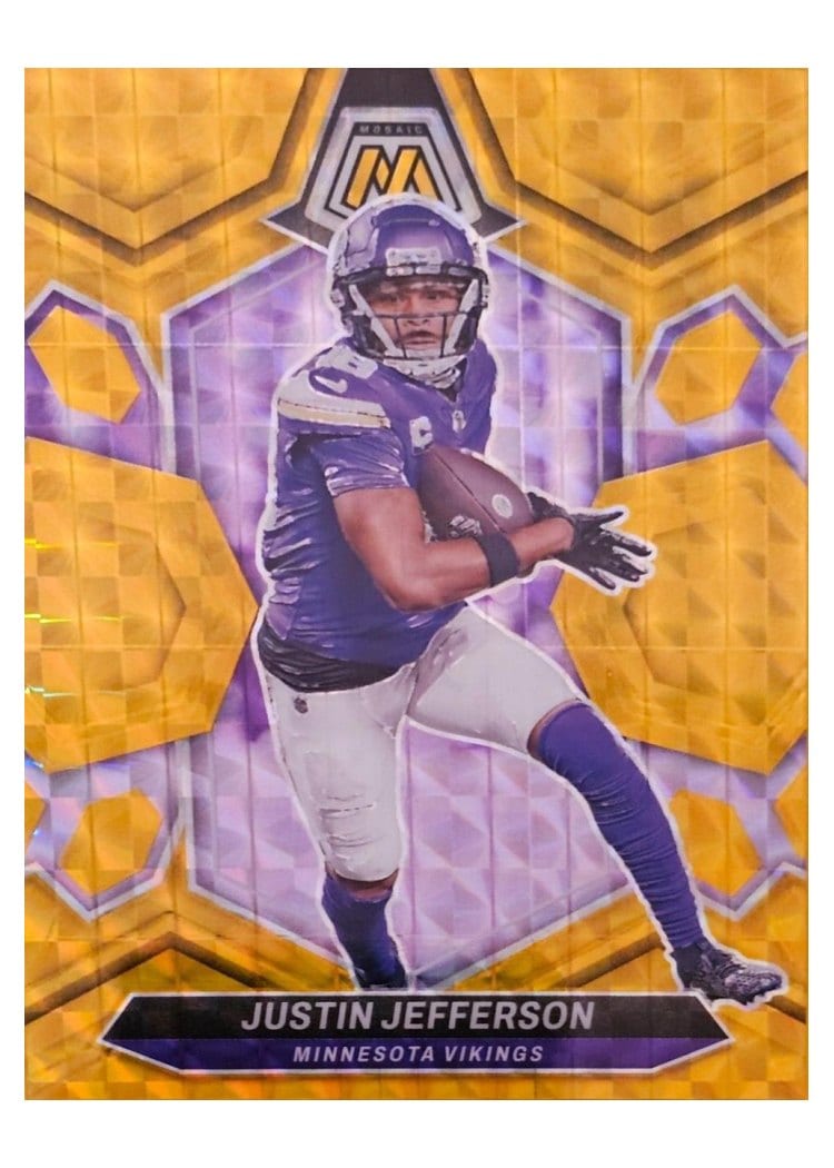 2024 Panini Mosaic Base Set Justin Jefferson #143 card
