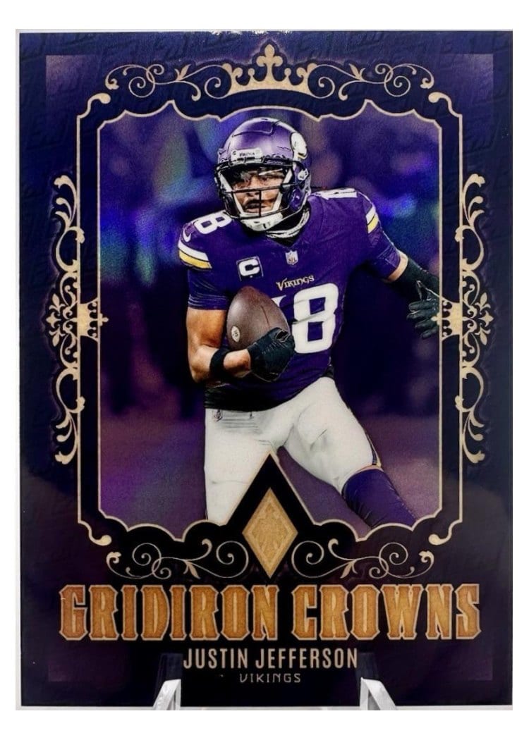 2024 Panini Phoenix Gridiron Crowns Justin Jefferson #GC-JJN card