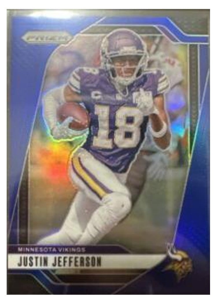 2024 Panini Prizm Base Set Justin Jefferson #187 card