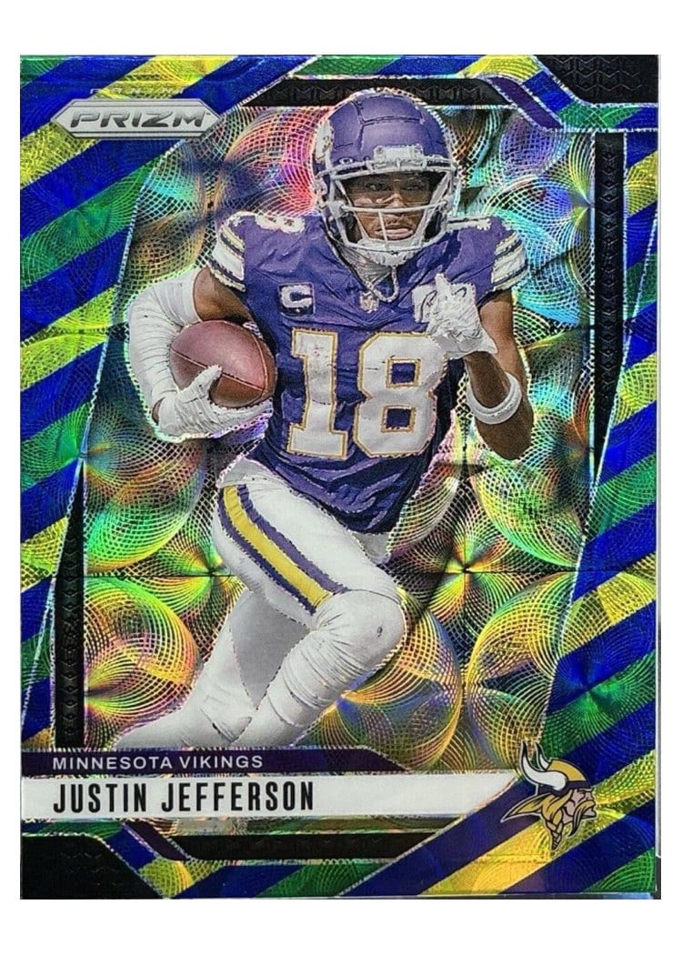 2024 Panini Prizm Base Set Justin Jefferson #187 card