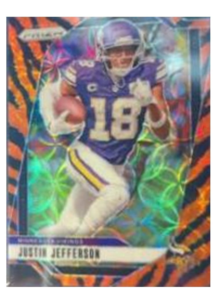 2024 Panini Prizm Base Set Justin Jefferson #187 card