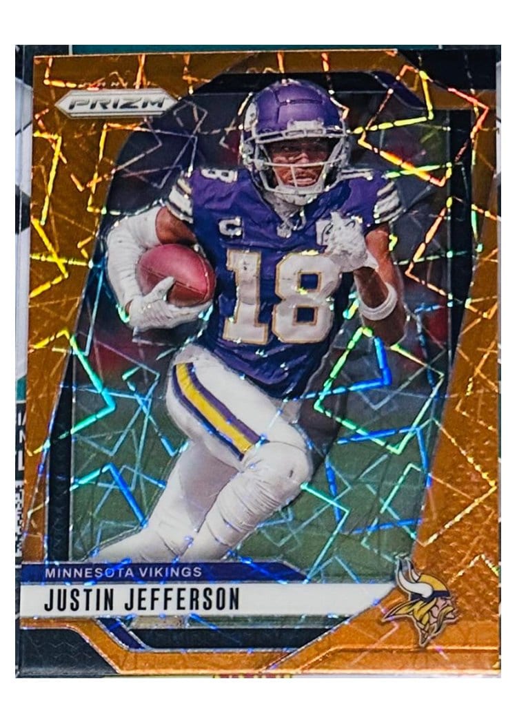 2024 Panini Prizm Base Set Justin Jefferson #187 card