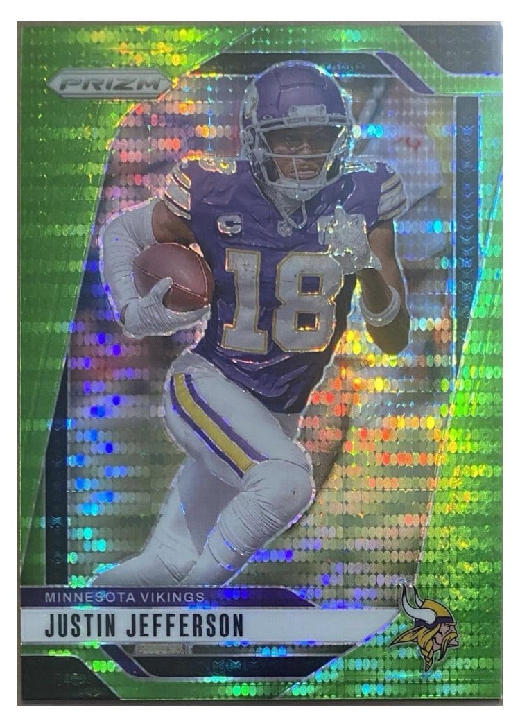 2024 Panini Prizm Base Set Justin Jefferson #187 card