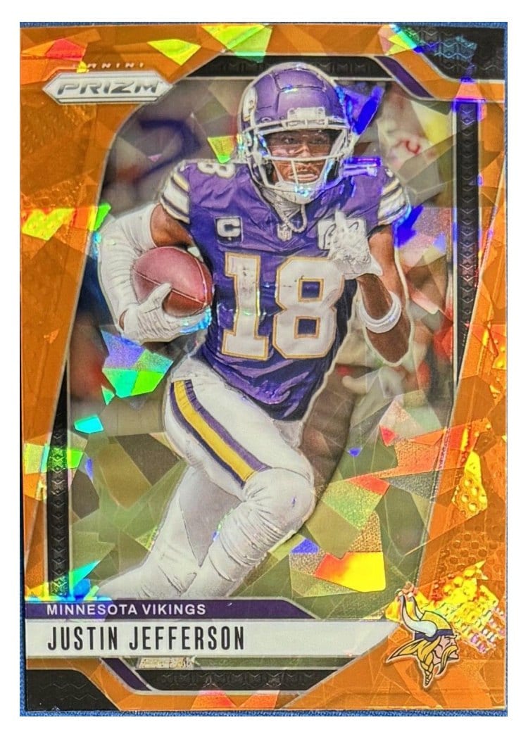 2024 Panini Prizm Base Set Justin Jefferson #187 card