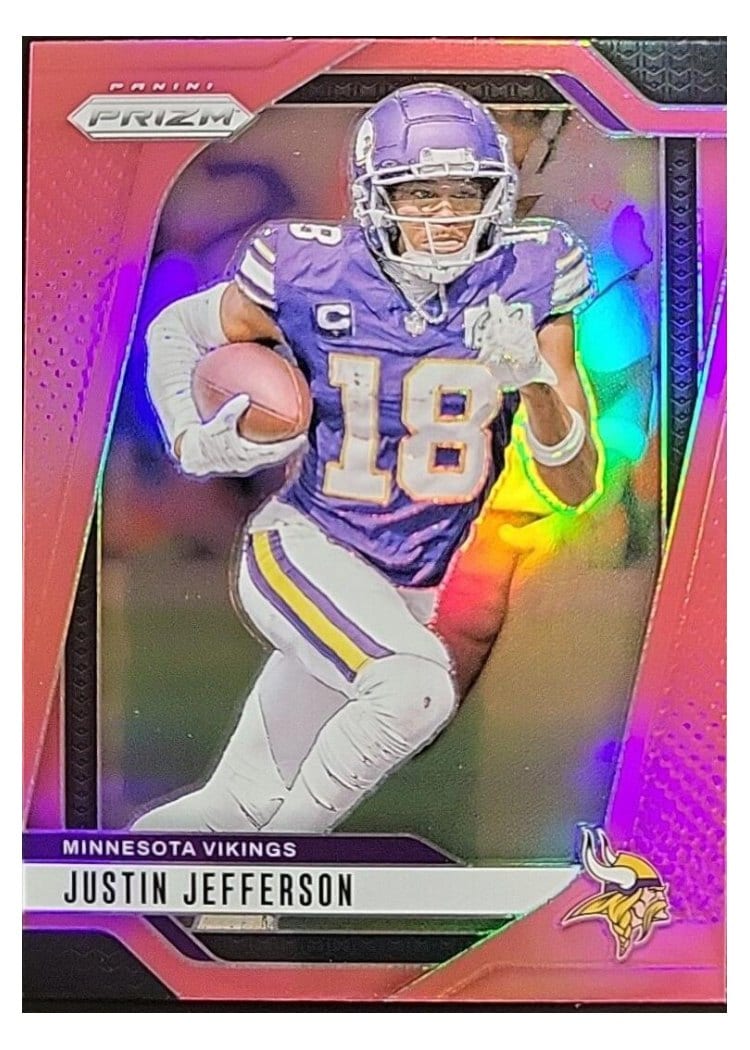 2024 Panini Prizm Base Set Justin Jefferson #187 card