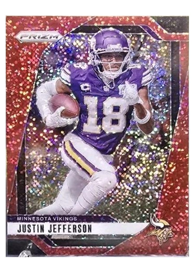 2024 Panini Prizm Base Set Justin Jefferson #187 card