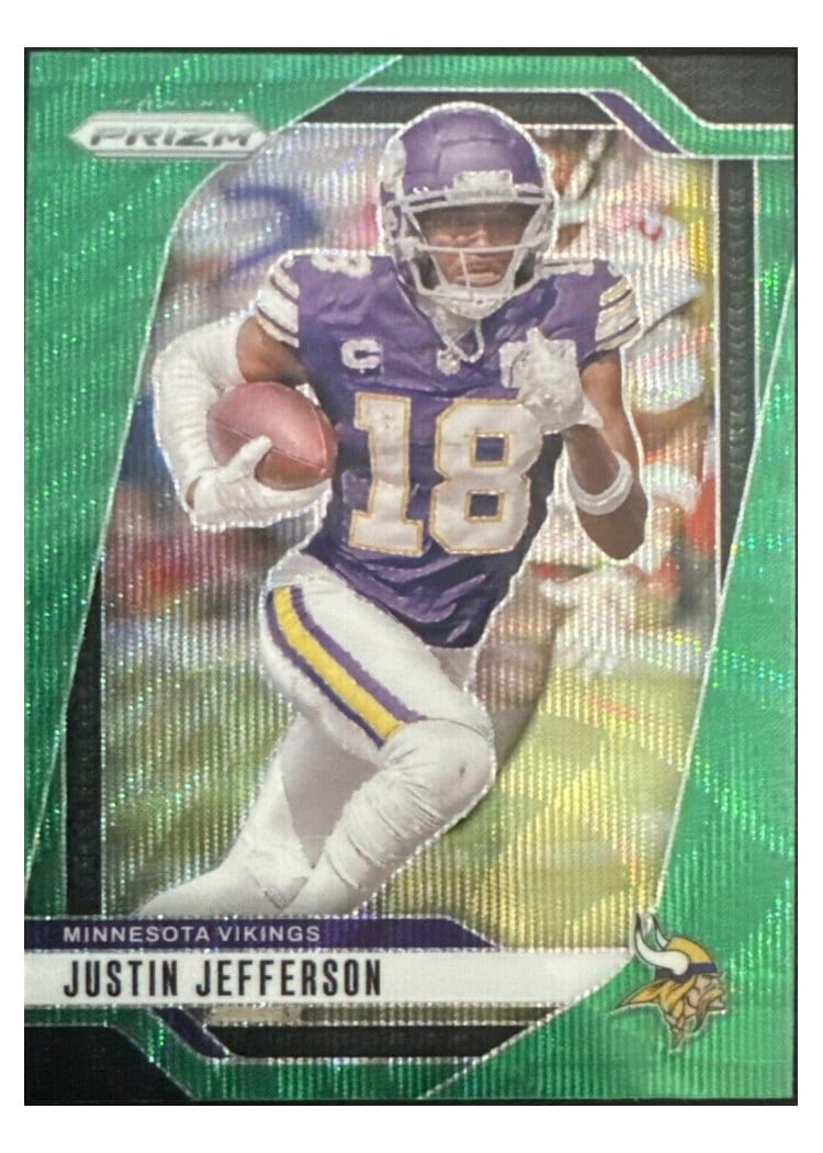 2024 Panini Prizm Base Set Justin Jefferson #187 card