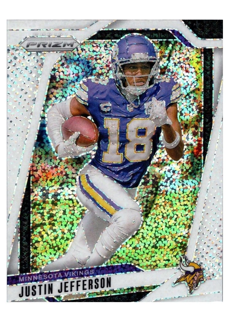 2024 Panini Prizm Base Set Justin Jefferson #187 card