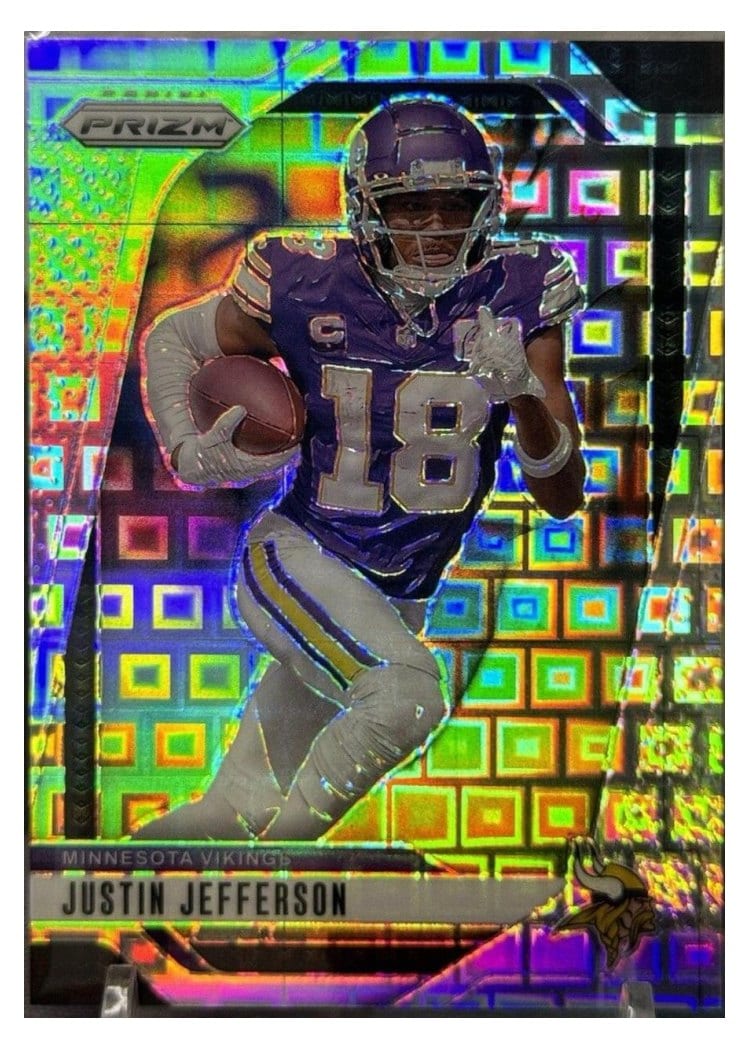2024 Panini Prizm Base Set Justin Jefferson #187 card
