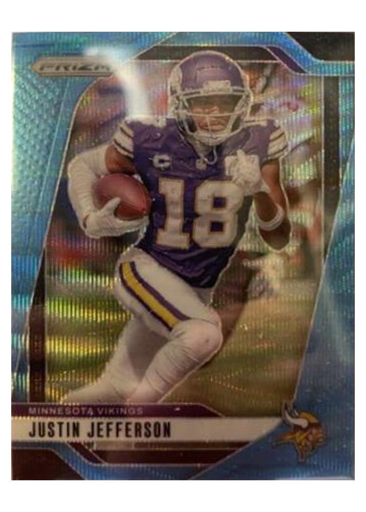 2024 Panini Prizm Base Set Justin Jefferson #187 card
