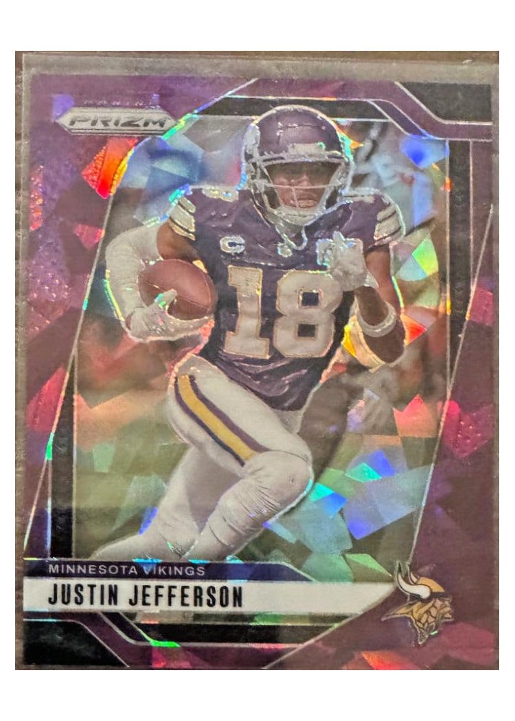 2024 Panini Prizm Base Set Justin Jefferson #187 card