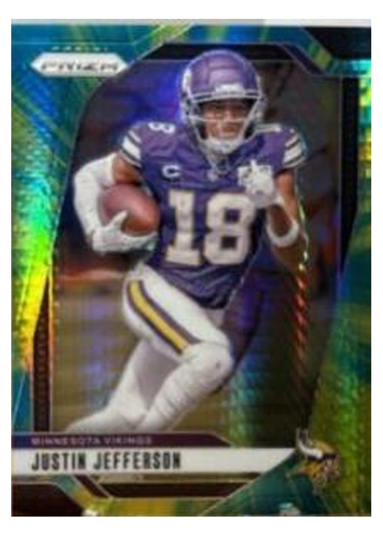 2024 Panini Prizm Base Set Justin Jefferson #187 card
