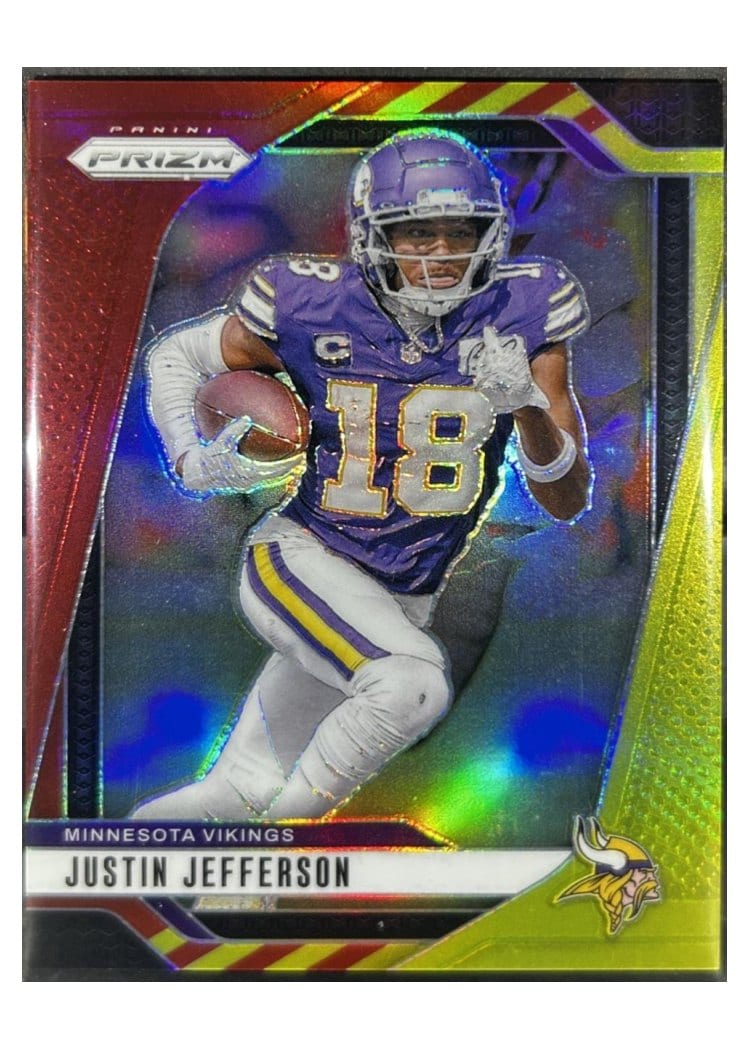 2024 Panini Prizm Base Set Justin Jefferson #187 card