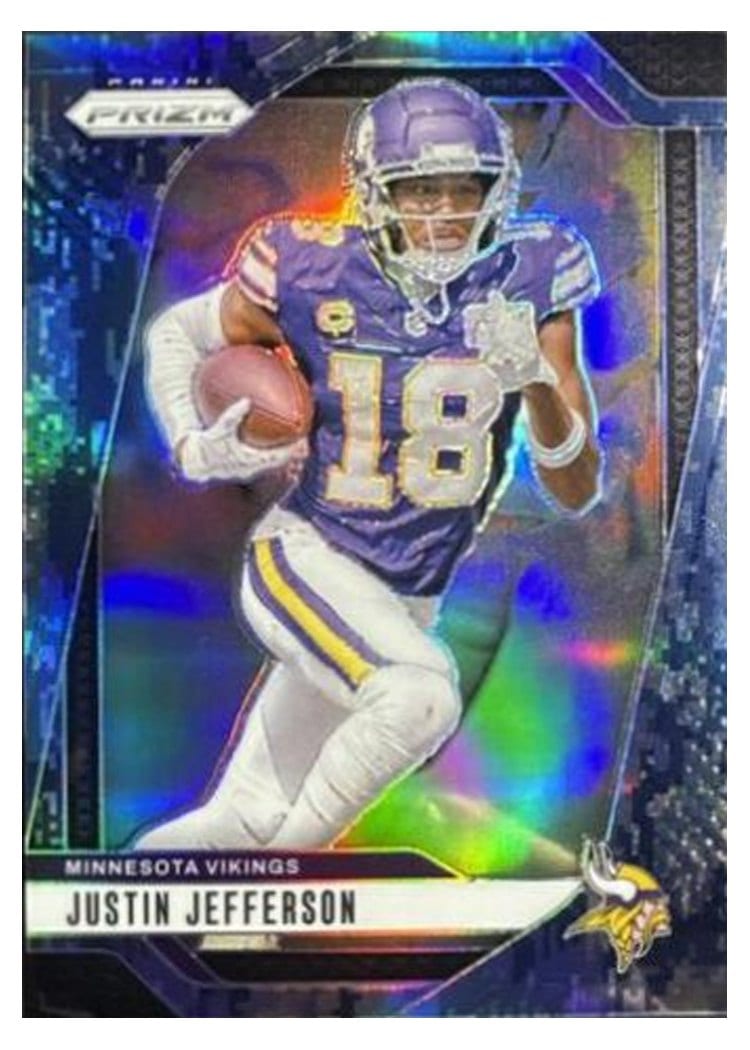 2024 Panini Prizm Base Set Justin Jefferson #187 card