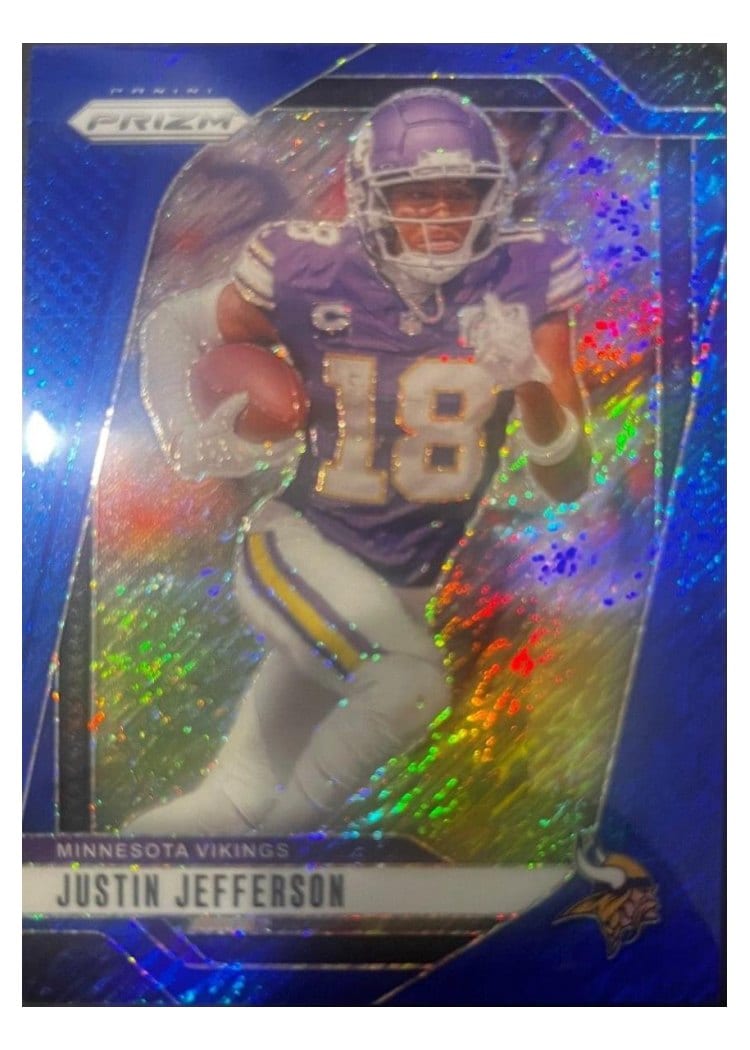 2024 Panini Prizm Base Set Justin Jefferson #187 card