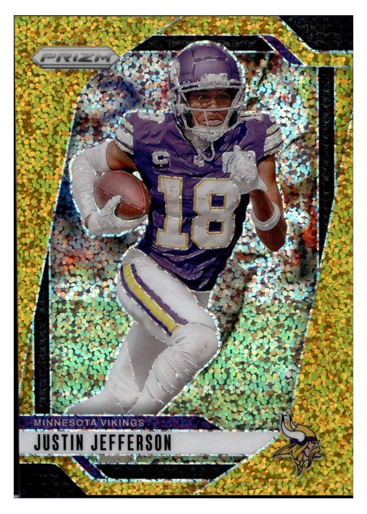 2024 Panini Prizm Base Set Justin Jefferson #187 card