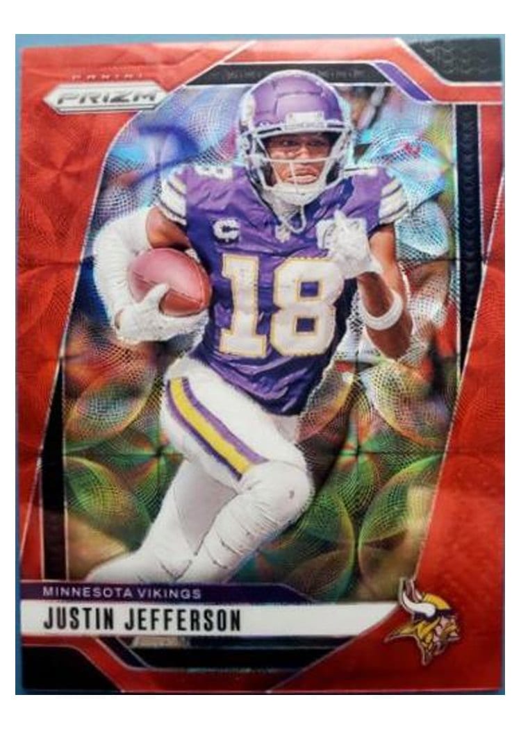 2024 Panini Prizm Base Set Justin Jefferson #187 card