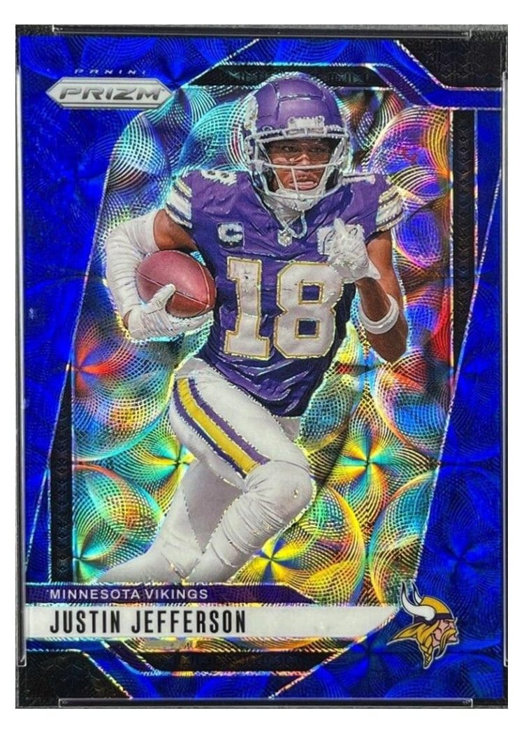 2024 Panini Prizm Base Set Justin Jefferson #187 card