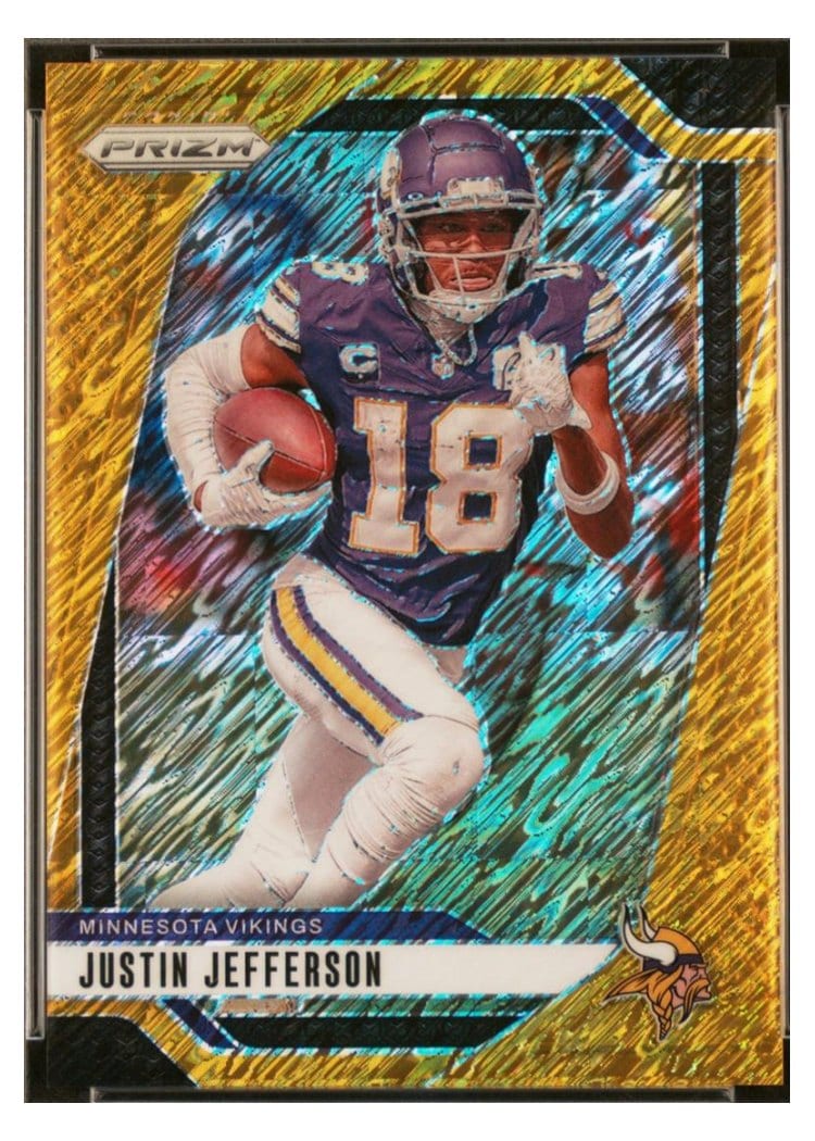 2024 Panini Prizm Base Set Justin Jefferson #187 card