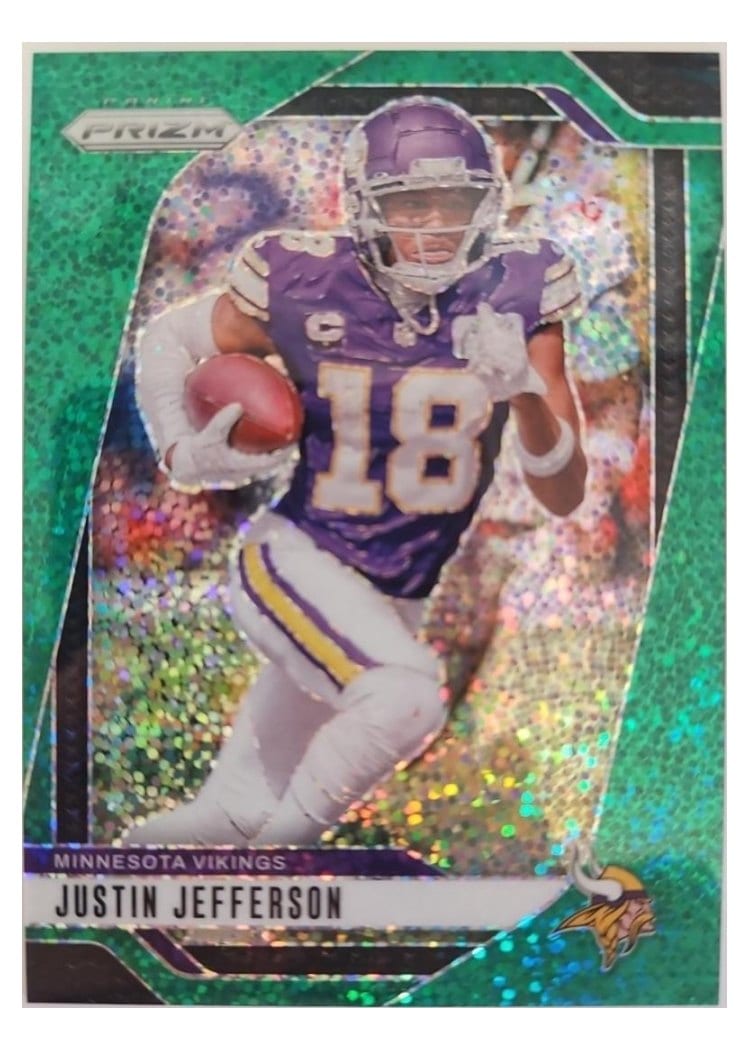 2024 Panini Prizm Base Set Justin Jefferson #187 card