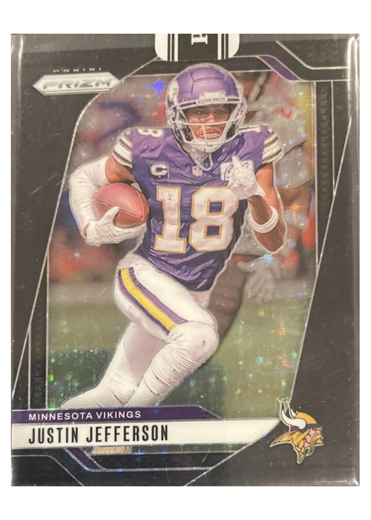 2024 Panini Prizm Base Set Justin Jefferson #187 card