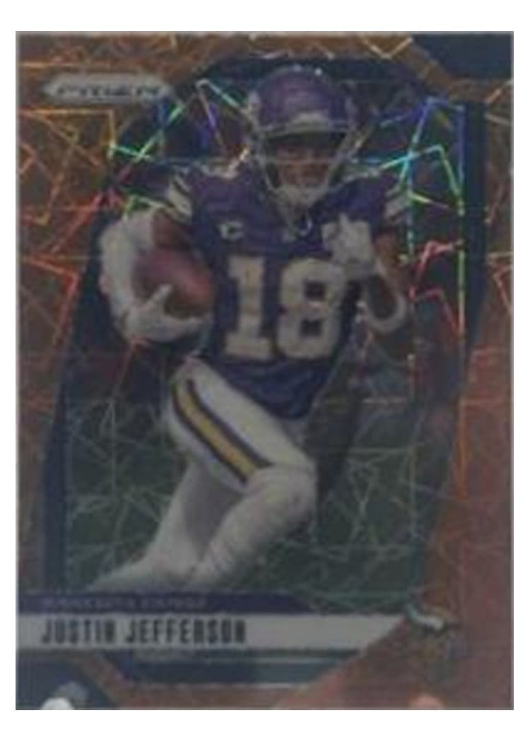 2024 Panini Prizm Base Set Justin Jefferson #187 card