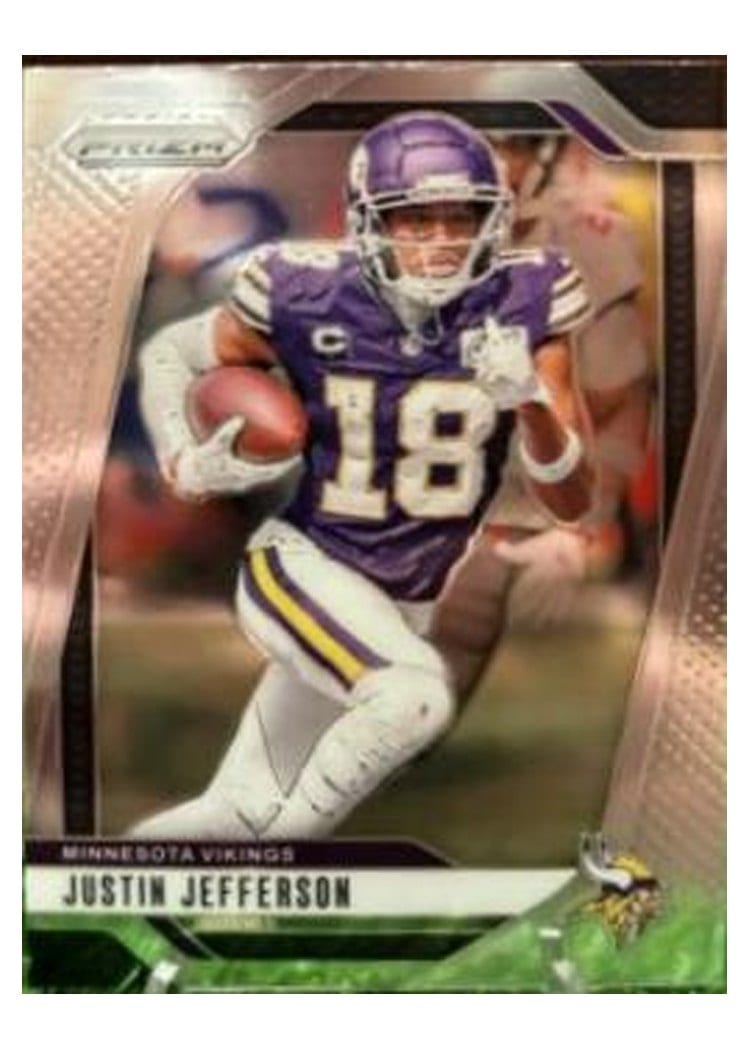 2024 Panini Prizm Base Set Justin Jefferson #187 card