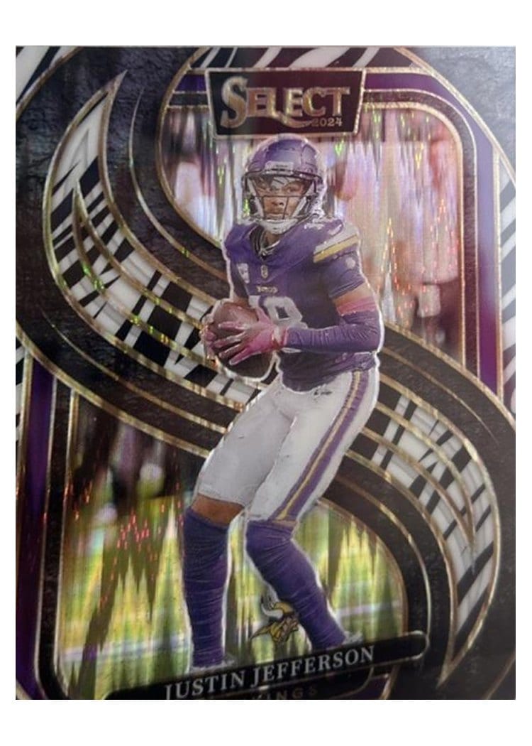 2024 Panini Select Justin Jefferson #174 card