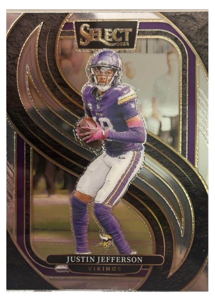 2024 Panini Select Base Set Justin Jefferson #174 card