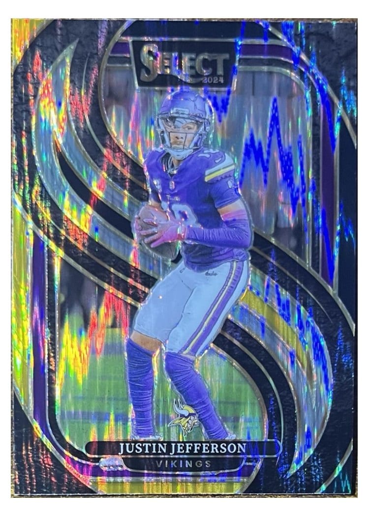 2024 Panini Select Base Set Justin Jefferson #174 card