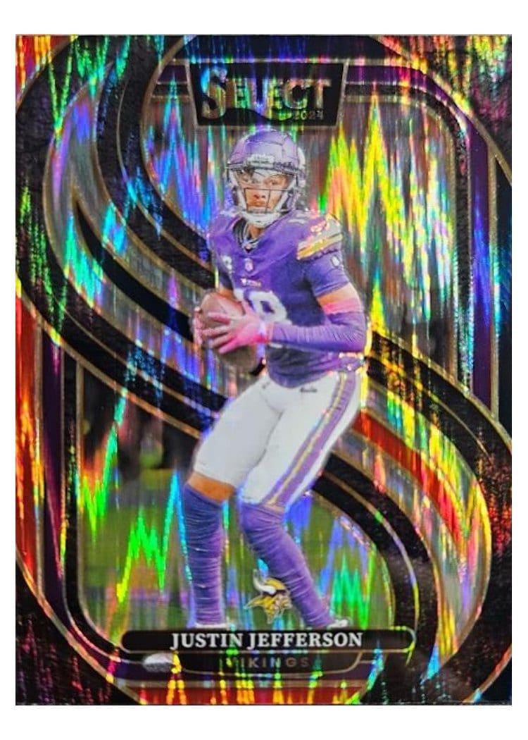 2024 Panini Select Base Set Justin Jefferson #174 card