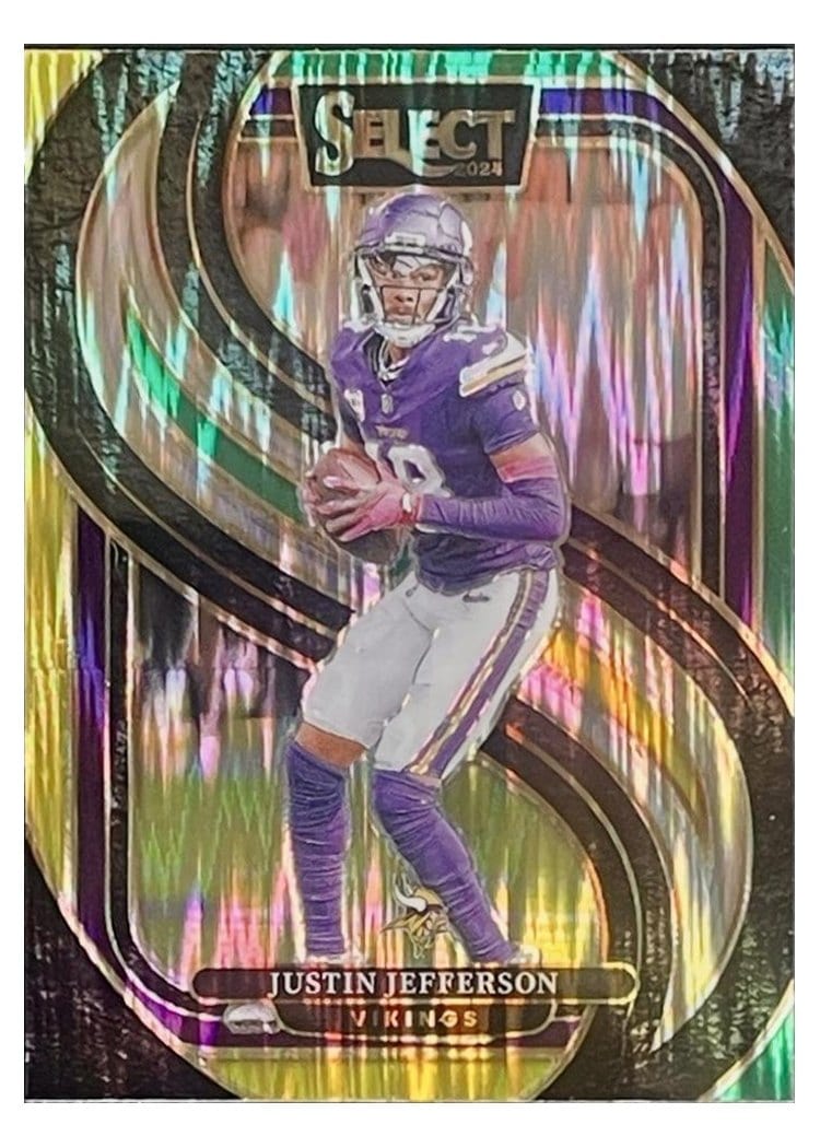 2024 Panini Select Base Set Justin Jefferson #174 card