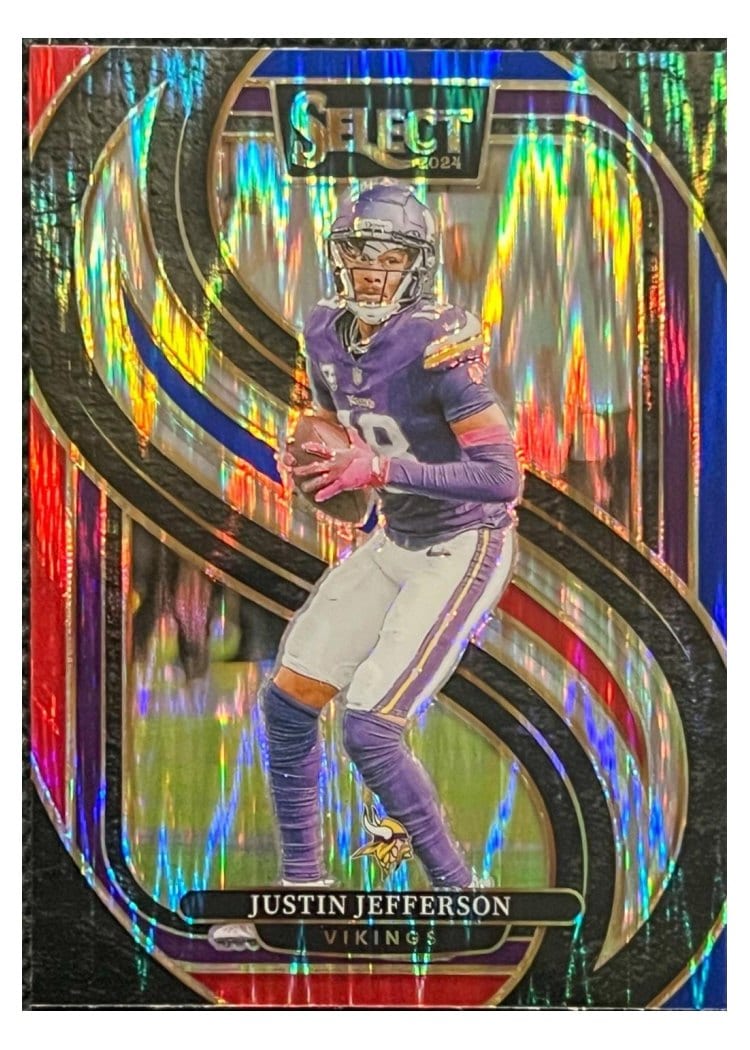 2024 Panini Select Base Set Justin Jefferson #174 card