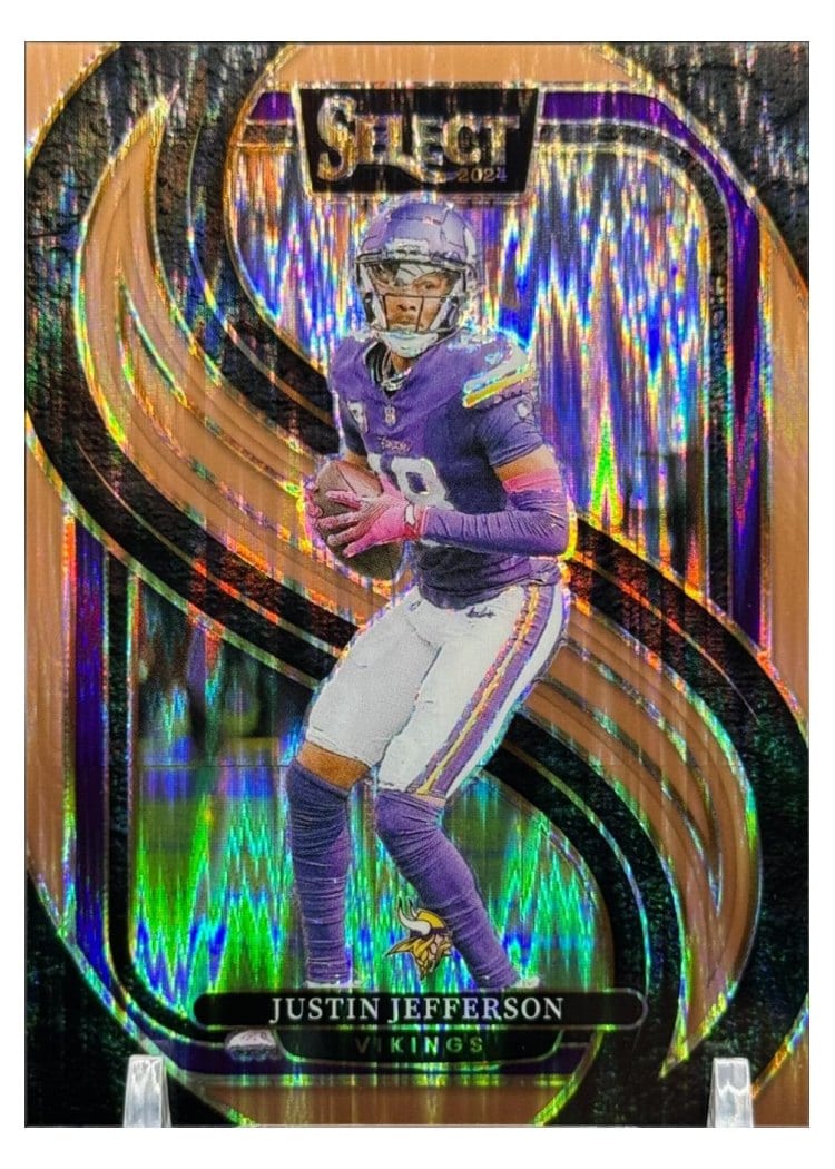 2024 Panini Select Base Set Justin Jefferson #174 card