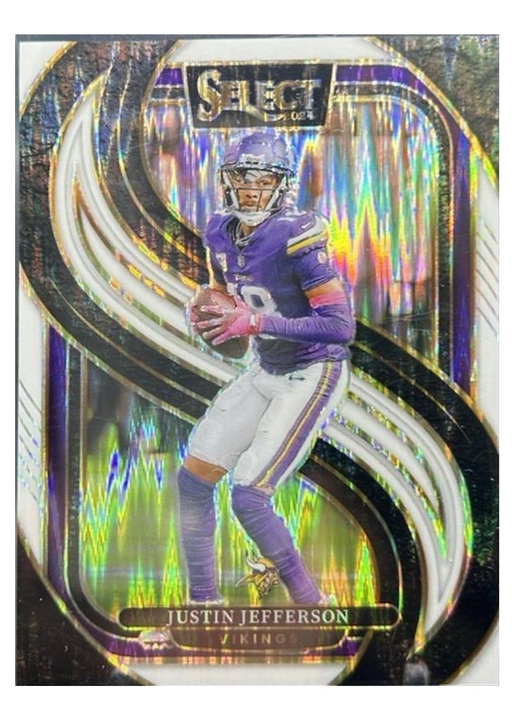 2024 Panini Select Base Set Justin Jefferson #174 card