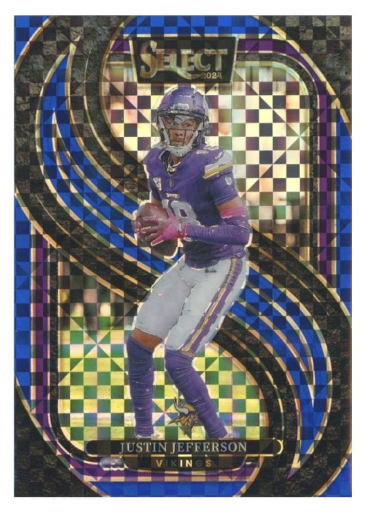 2024 Panini Select Base Set Justin Jefferson #174 card