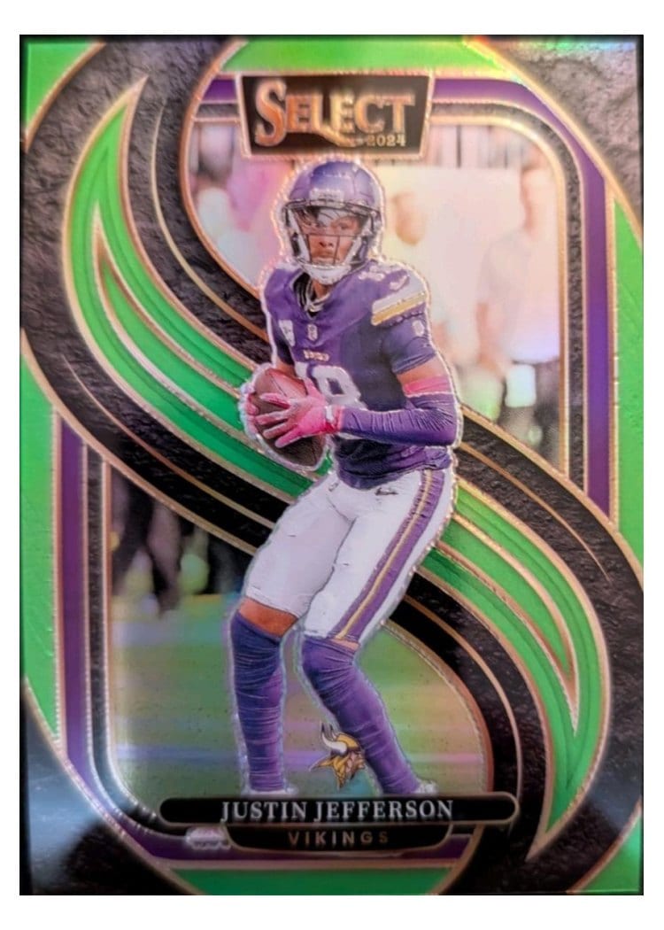 2024 Panini Select Base Set Justin Jefferson #174 card