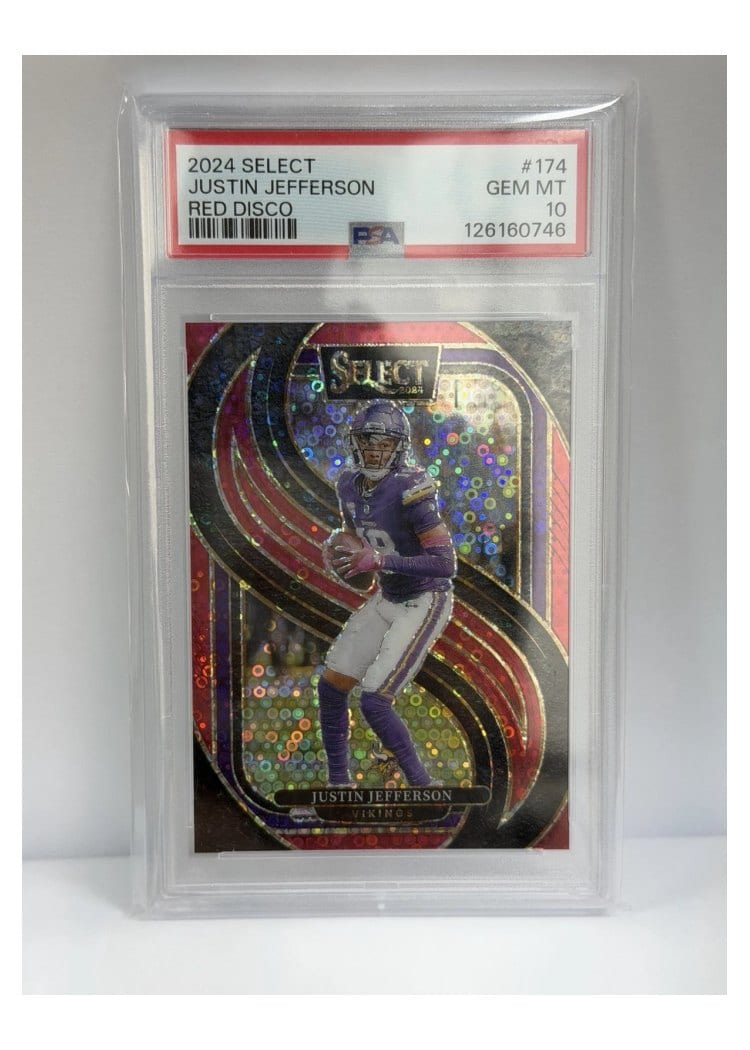 2024 Panini Select Base Set Justin Jefferson #174 card