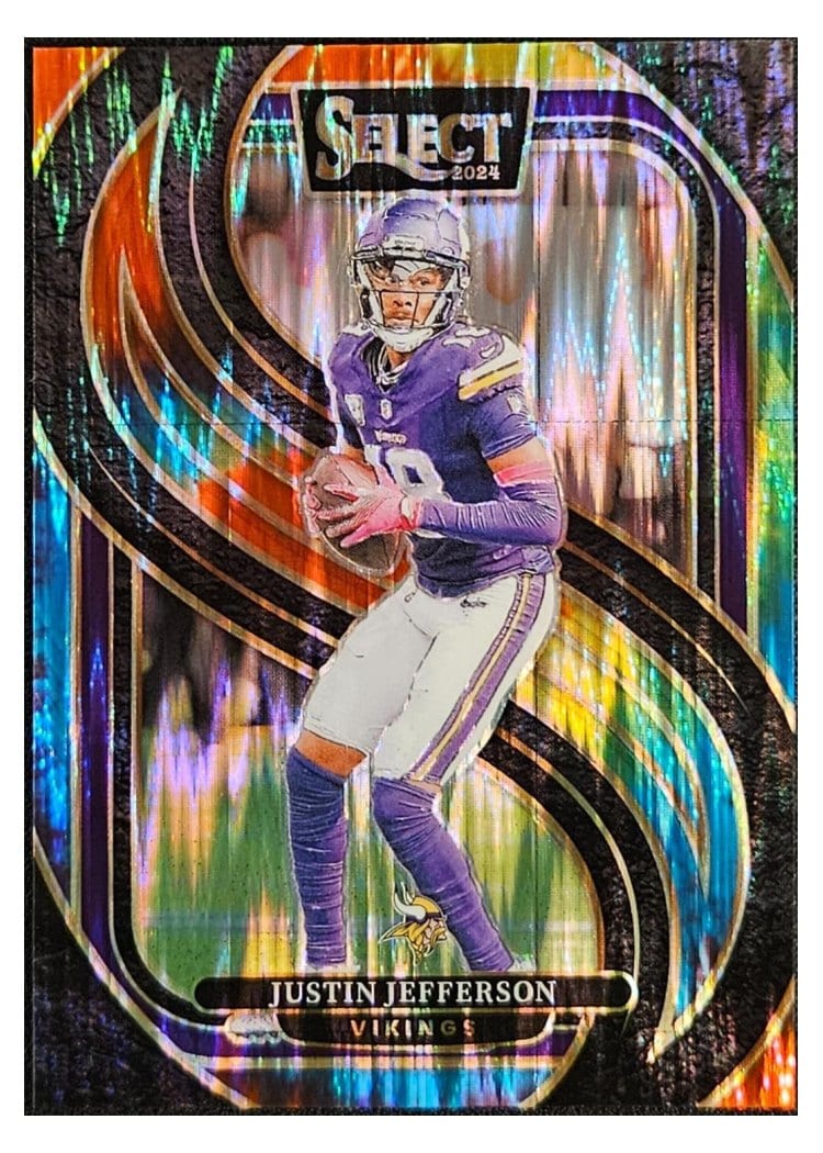 2024 Panini Select Base Set Justin Jefferson #174 card