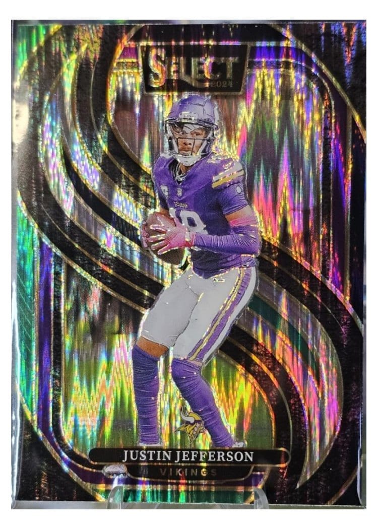 2024 Panini Select Base Set Justin Jefferson #174 card