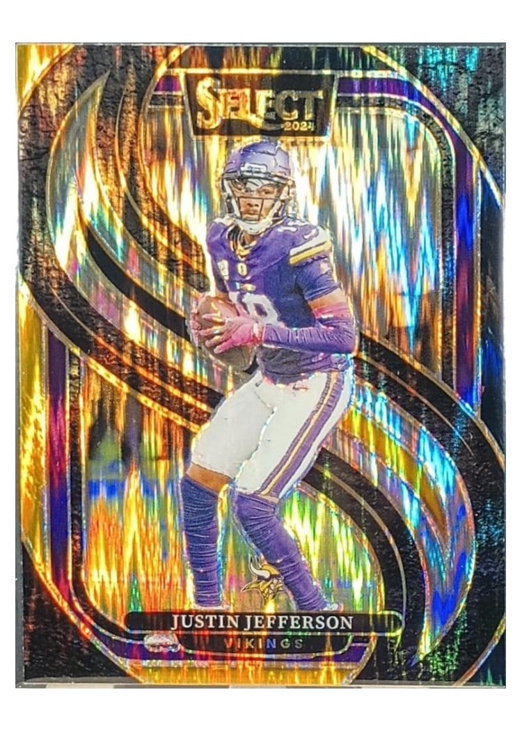 2024 Panini Select Base Set Justin Jefferson #174 card