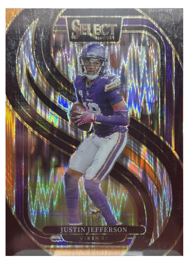 2024 Panini Select Base Set Justin Jefferson #174 card