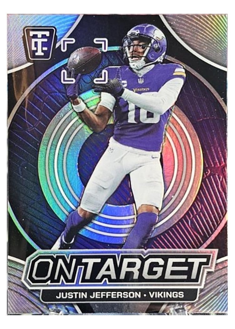 2024 Panini Totally Certified On Target Justin Jefferson #15 card
