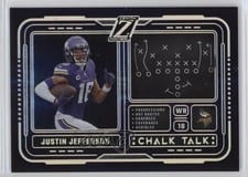 2024 Panini Zenith Chalk Talk Justin Jefferson #19 card