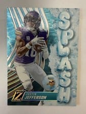 2024 Panini Zenith Splash Justin Jefferson #20 card