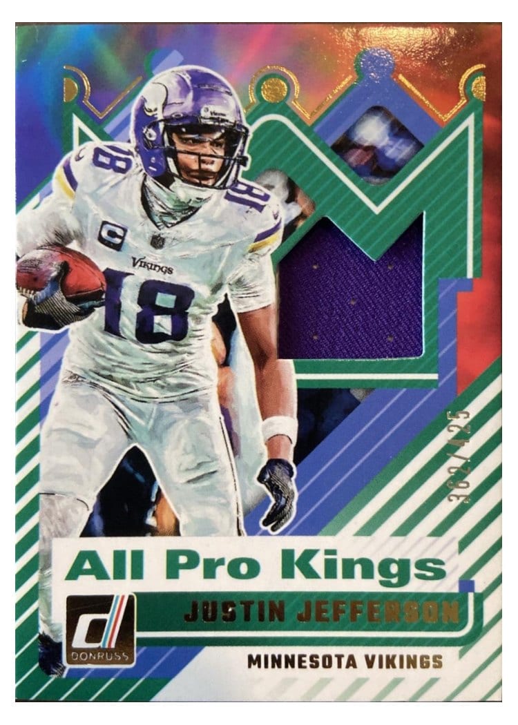 2025 Donruss All-Pro Kings Justin Jefferson #APK-JJN card